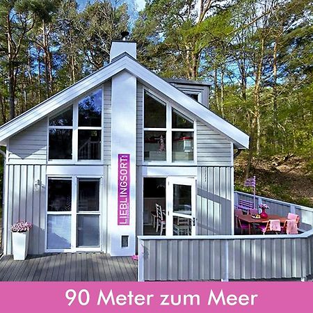 Pink Und Meer - Meerblick, Sauna, Kamin & Whirlpool Baabe Ngoại thất bức ảnh
