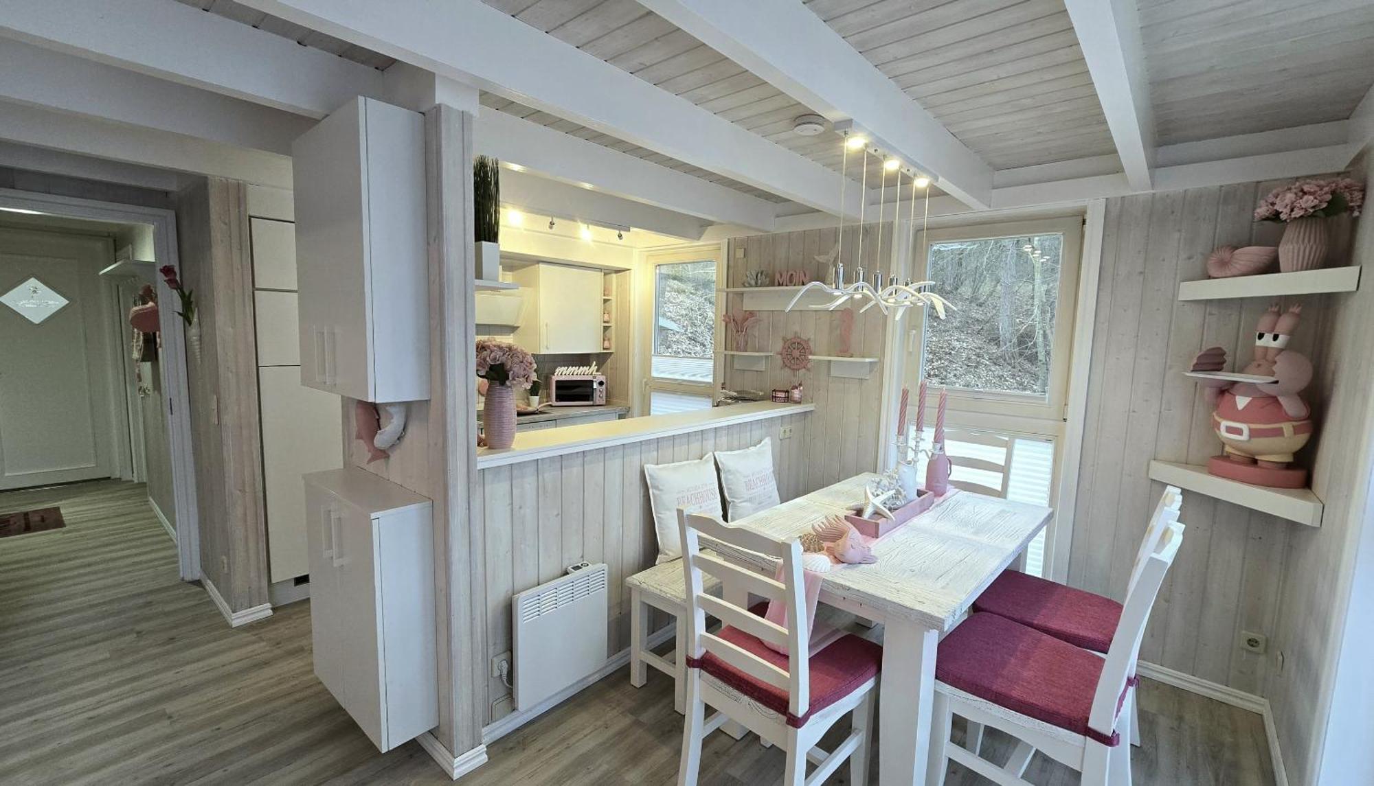 Pink Und Meer - Meerblick, Sauna, Kamin & Whirlpool Baabe Ngoại thất bức ảnh