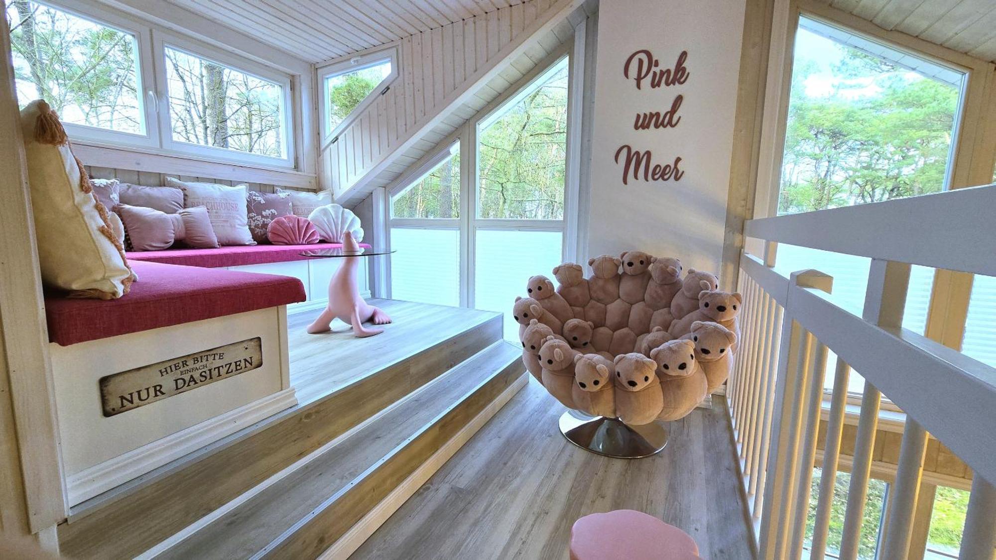 Pink Und Meer - Meerblick, Sauna, Kamin & Whirlpool Baabe Ngoại thất bức ảnh