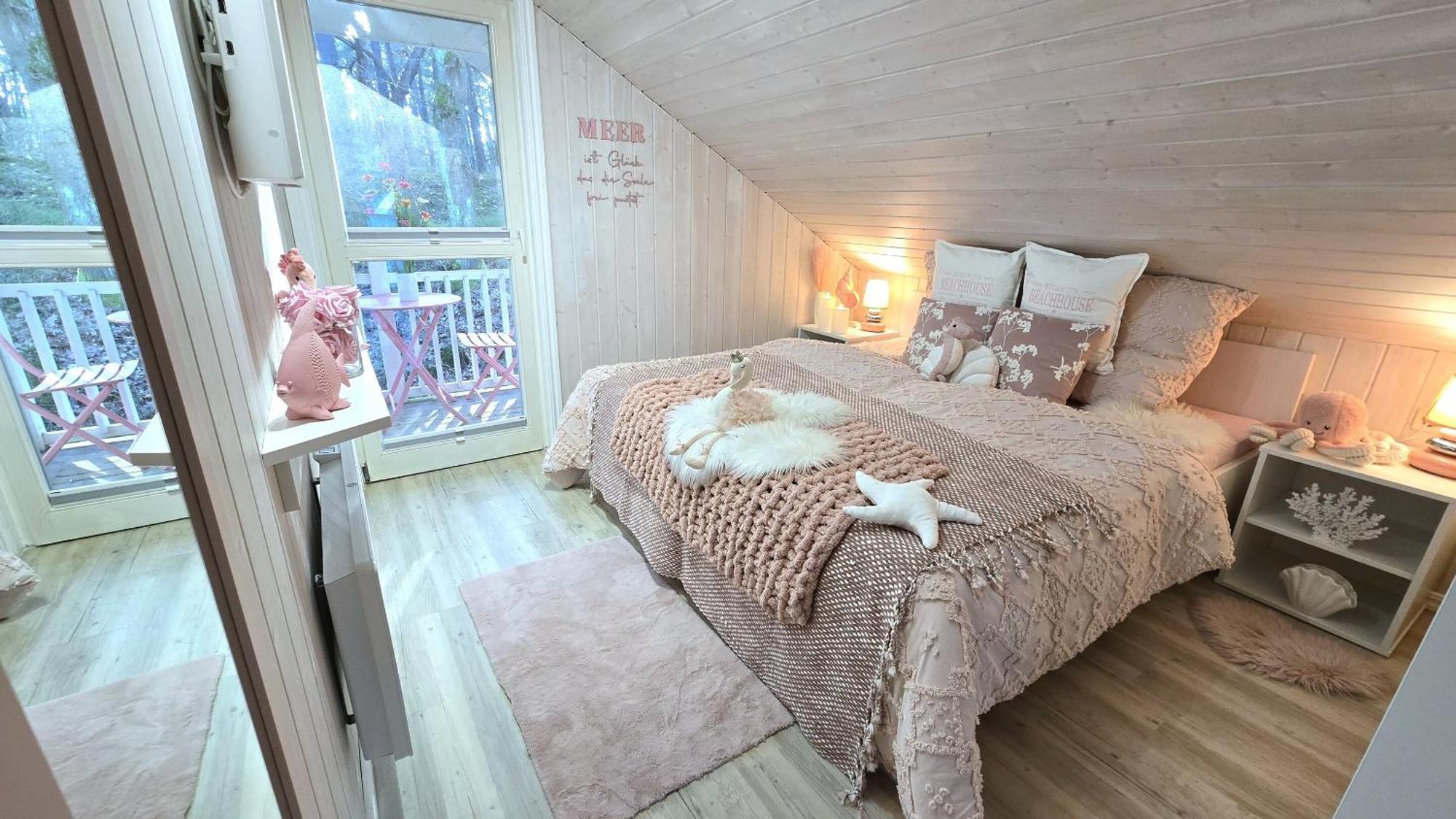 Pink Und Meer - Meerblick, Sauna, Kamin & Whirlpool Baabe Ngoại thất bức ảnh