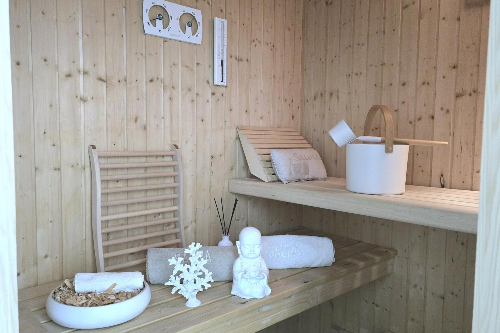 Pink Und Meer - Meerblick, Sauna, Kamin & Whirlpool Baabe Ngoại thất bức ảnh