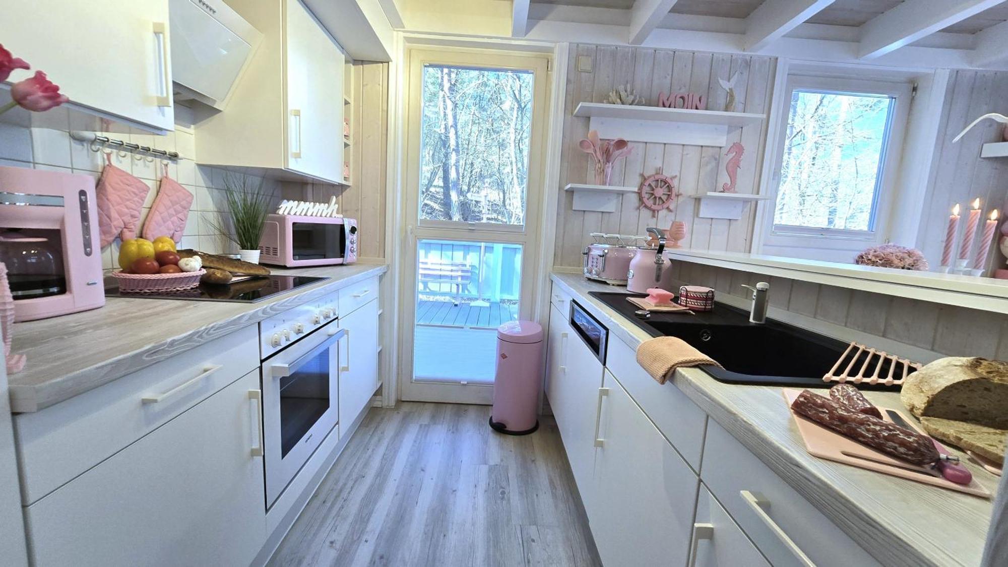 Pink Und Meer - Meerblick, Sauna, Kamin & Whirlpool Baabe Ngoại thất bức ảnh