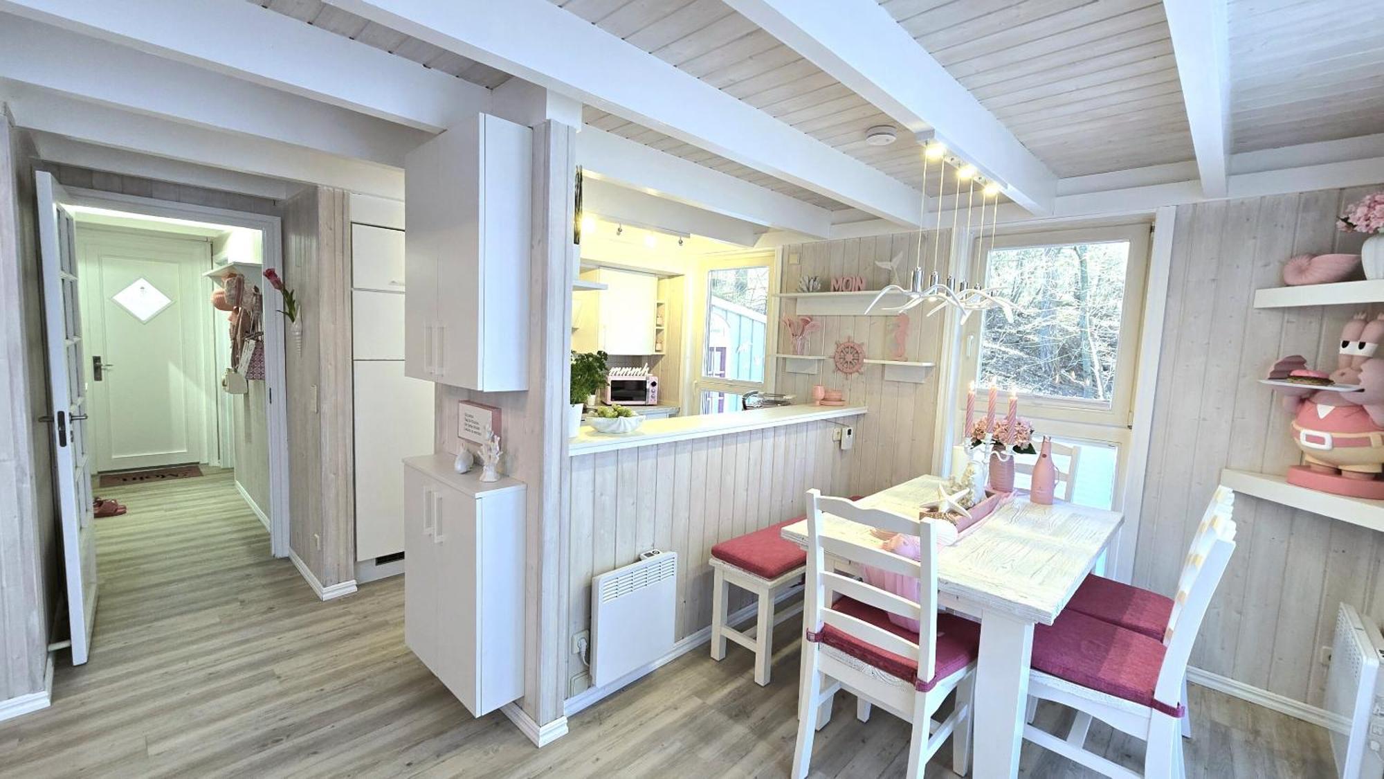 Pink Und Meer - Meerblick, Sauna, Kamin & Whirlpool Baabe Ngoại thất bức ảnh