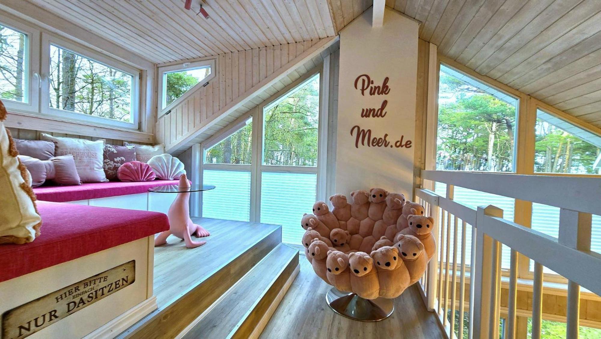 Pink Und Meer - Meerblick, Sauna, Kamin & Whirlpool Baabe Ngoại thất bức ảnh