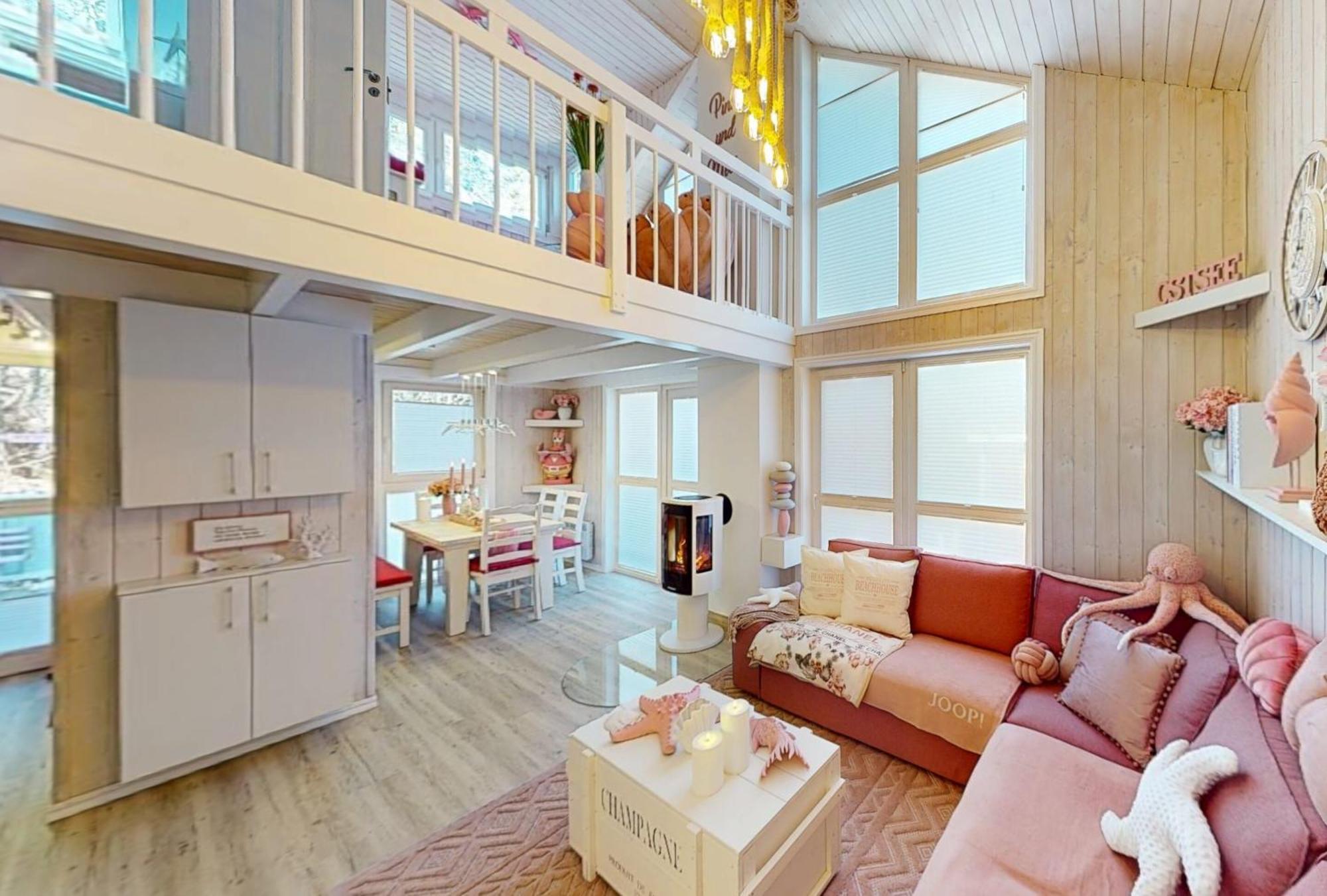 Pink Und Meer - Meerblick, Sauna, Kamin & Whirlpool Baabe Ngoại thất bức ảnh